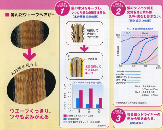 Oshima Tsubaki Camellia Hair Care Oil Beauty Oshima Tsubaki