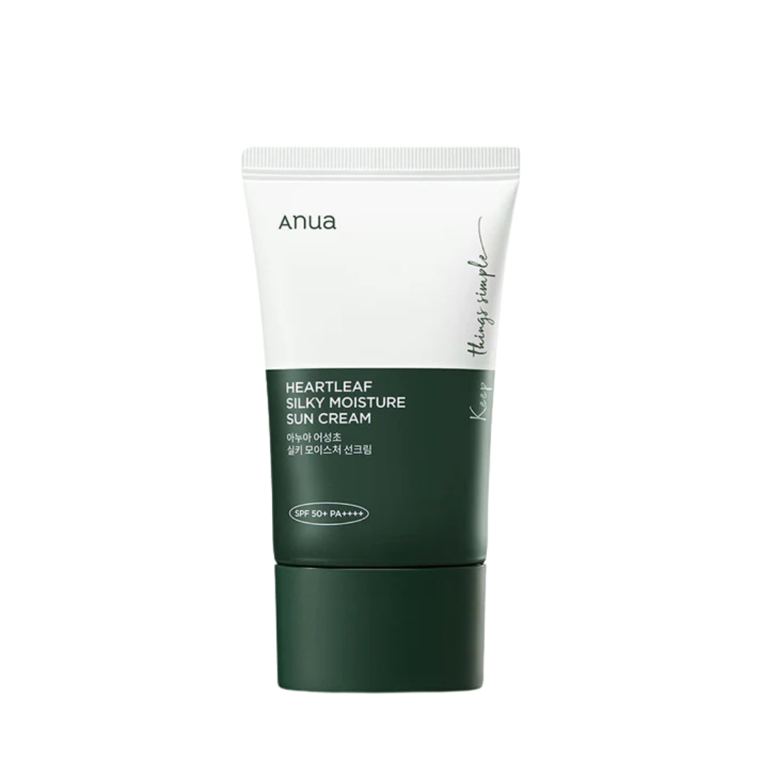 Anua Heartleaf Silky Moisture Sun Cream