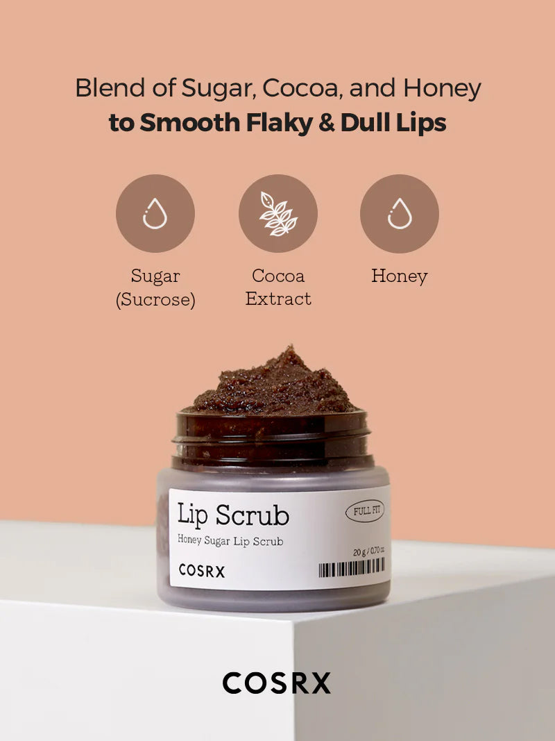 Cosrx Full Fit Honey Sugar Lip Scrub Lip Balms & Treatments Cosrx