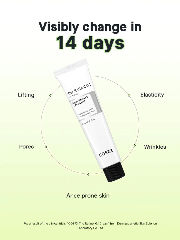 Cosrx The Retinol 0.1 Cream Beauty Cosrx