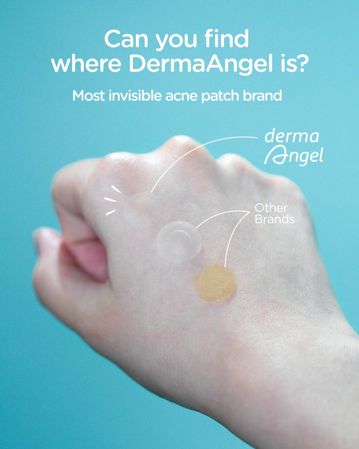 DermaAngel Ultra Invisible Acne Pimple Patch Beauty DermaAngel