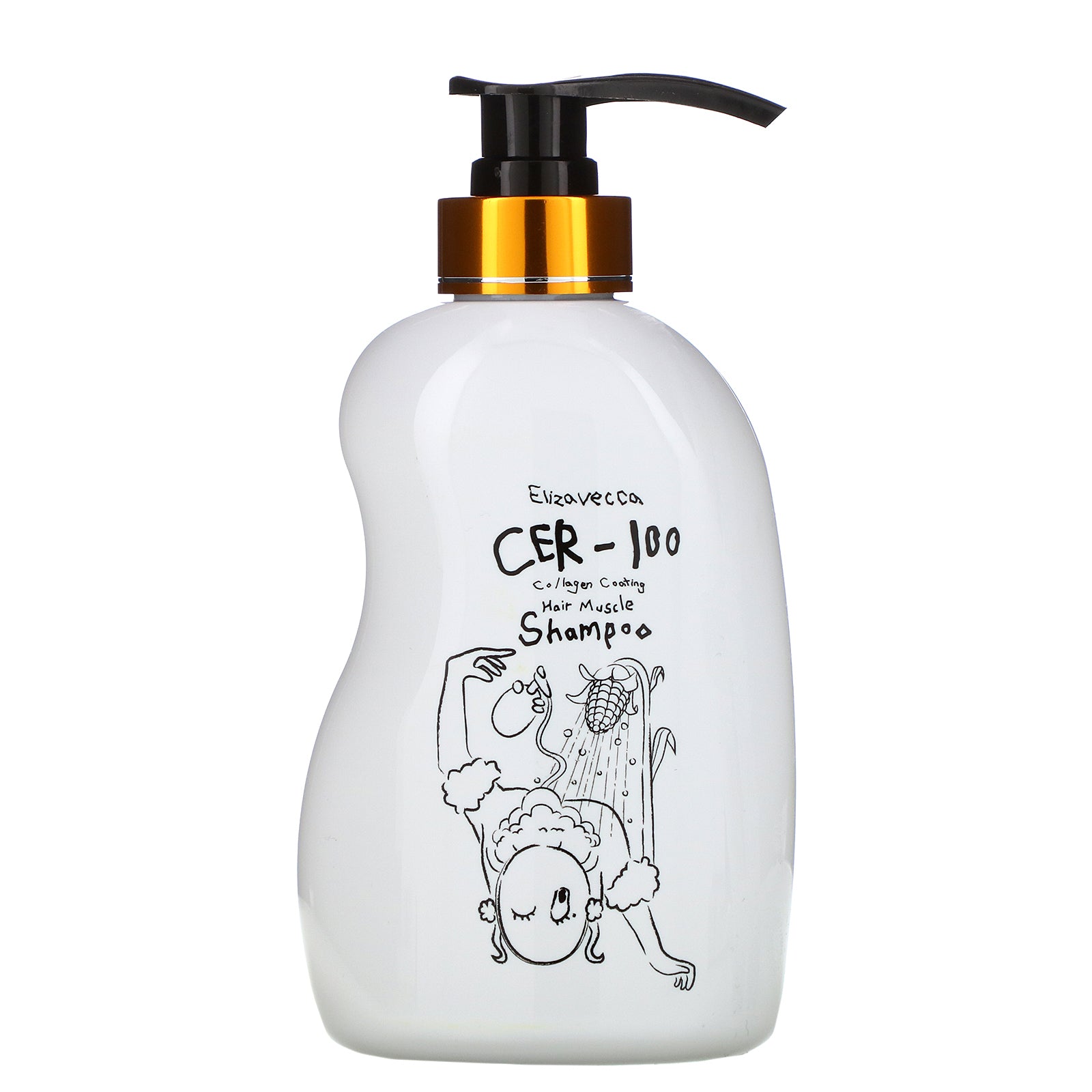 Elizavecca CER-100 Collagen Coating Hair Muscle Shampoo Beauty Elizavecca