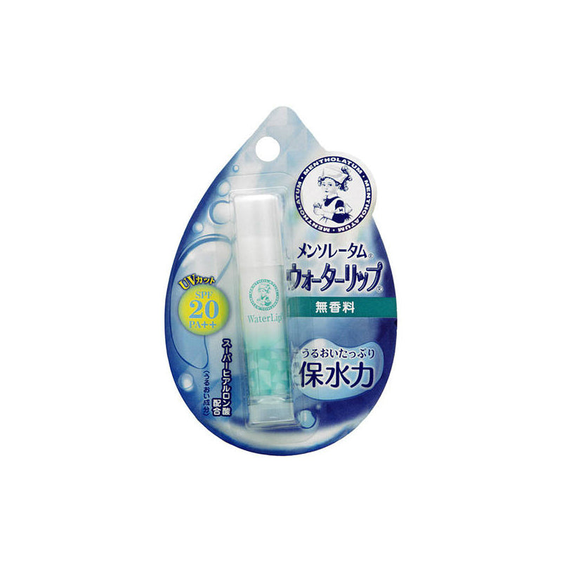 Mentholatum Water Lip Balm Fragrance Free Beauty Rohto