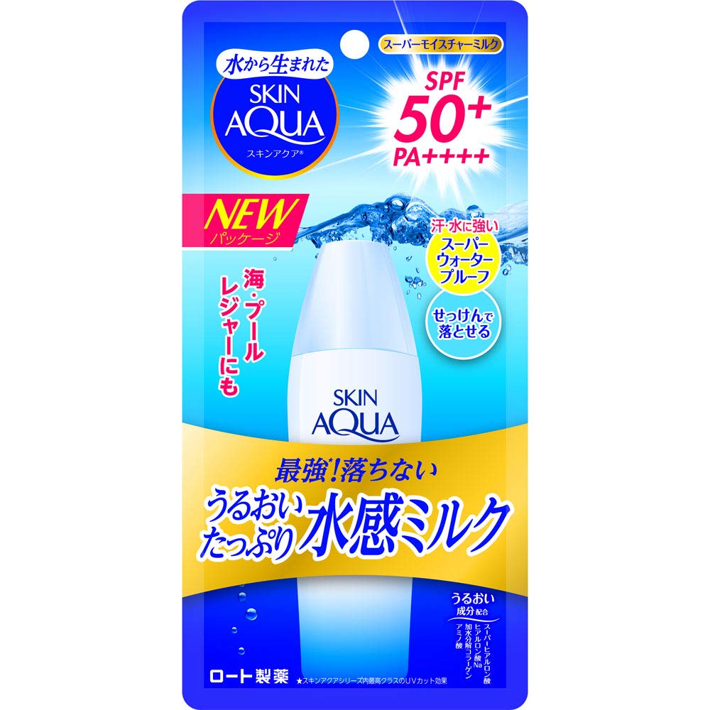 Rohto Skin Aqua UV Super Moisture Milk Beauty Rohto