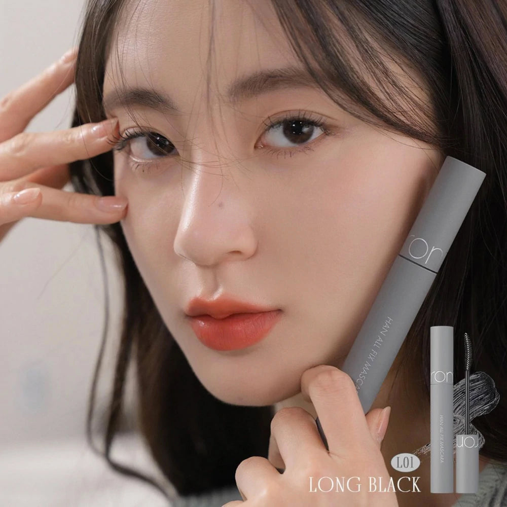 Romand Han All Fix Mascara L1 Long Black Eyebrow Enhancers Romand