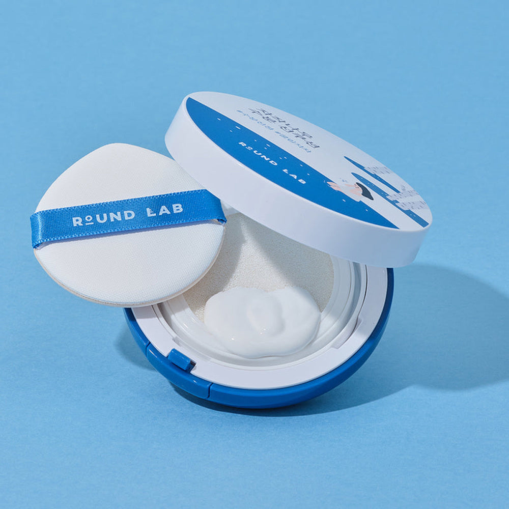 Round Lab Birch Juice Moisturizing Sun Cushion Beauty Roundlab