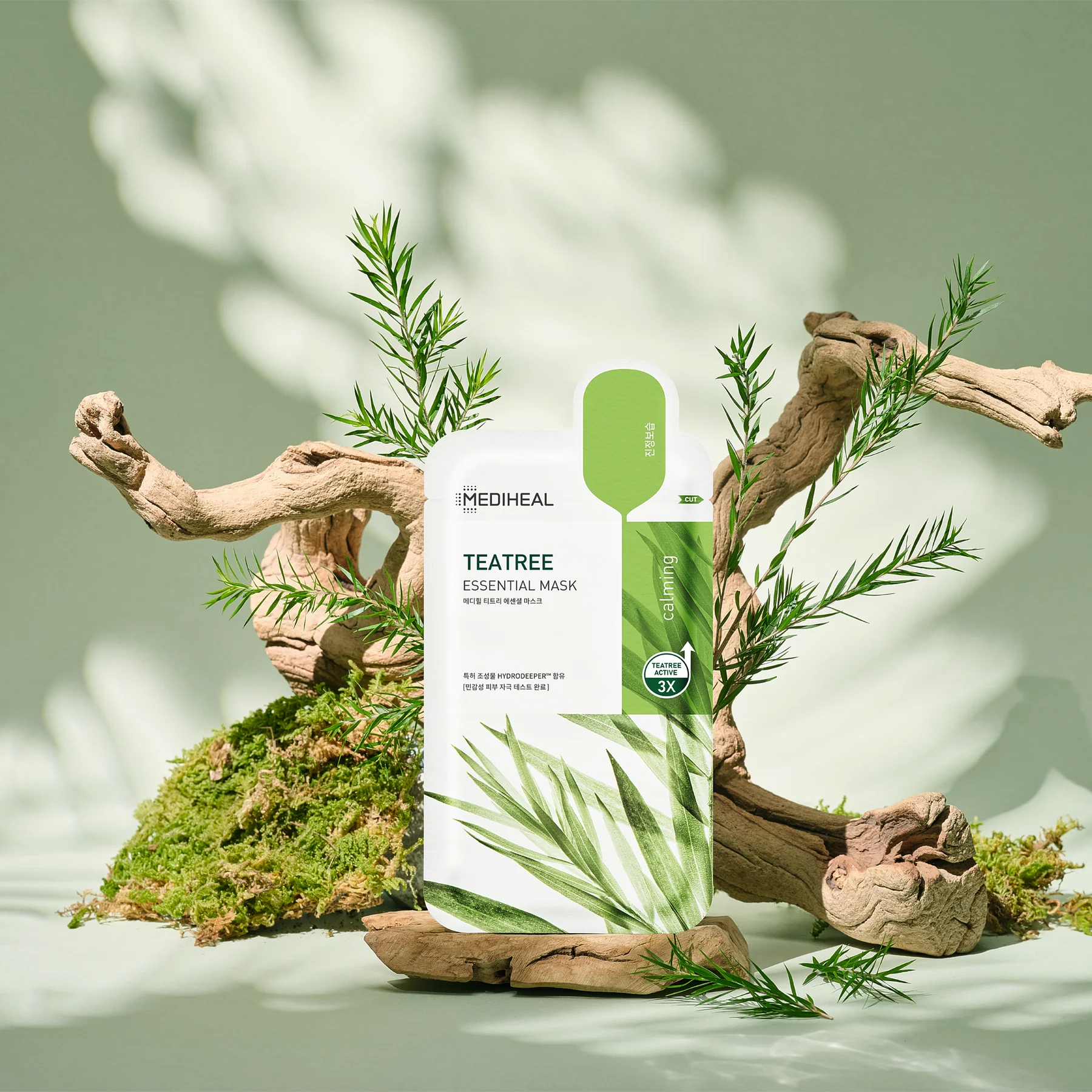 Mediheal Tea Tree Healing Solution Essential Mask Beauty Mediheal