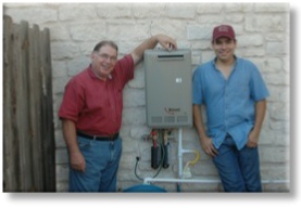 Recent Installation Tankless Water Heater